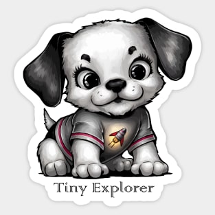 Baby Snoopy Explorer Sticker